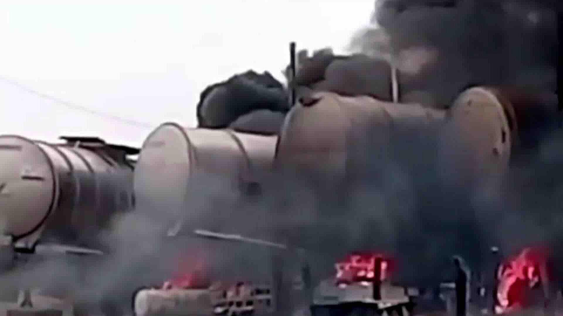 Incendio de Pipa en Gasera Provoca Fuerte Movilización en Cotaxtla, Veracruz