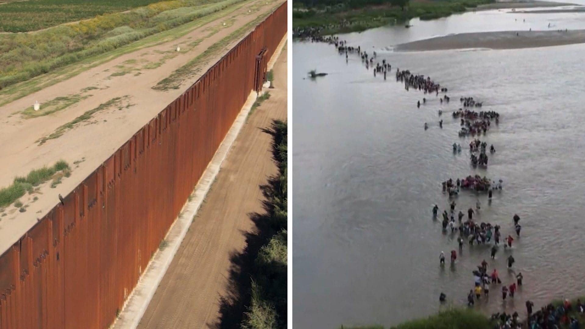 Disminuyen Cruces Ilegales de Migrantes por Muro Fronterizo a un Mes de Gobierno de Trump