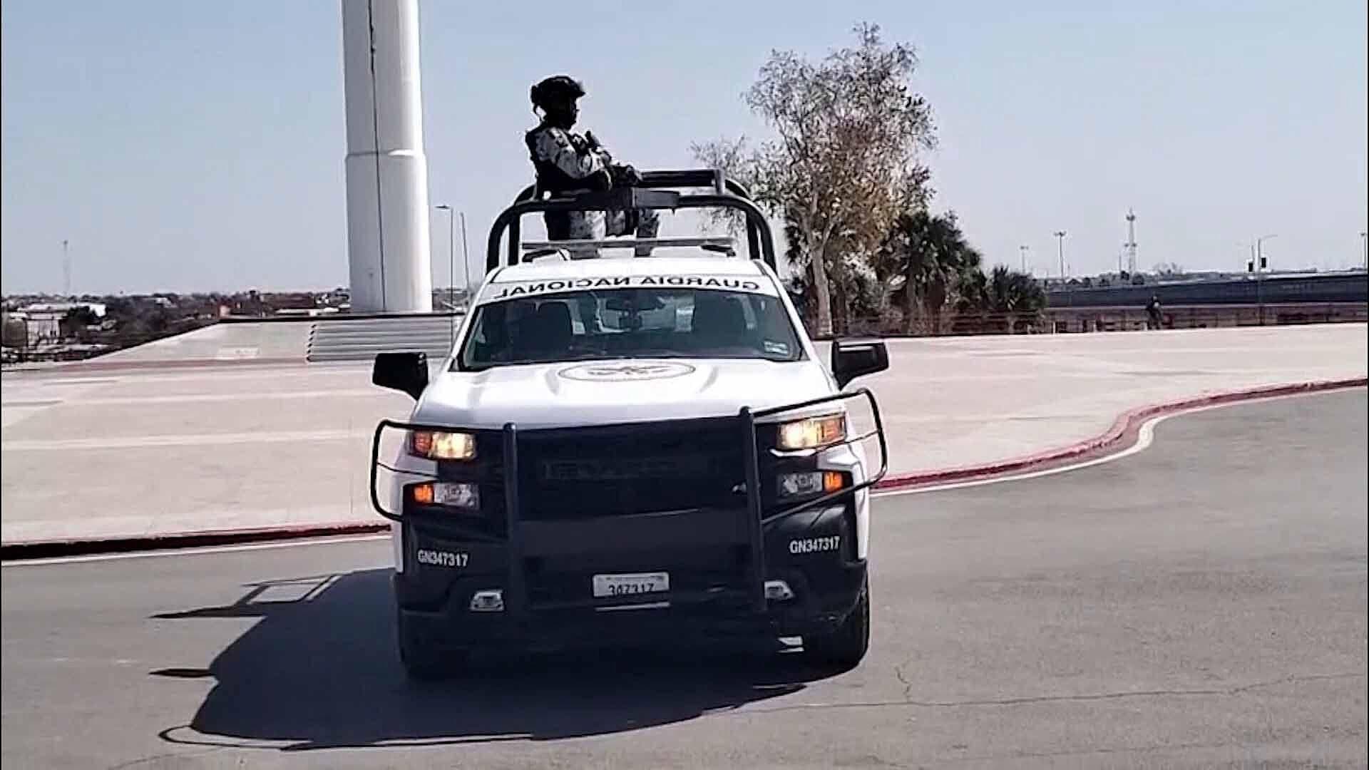 Refuerzan Seguridad en Frontera de Eagle Pass por Visita de Vicepresidente de EU