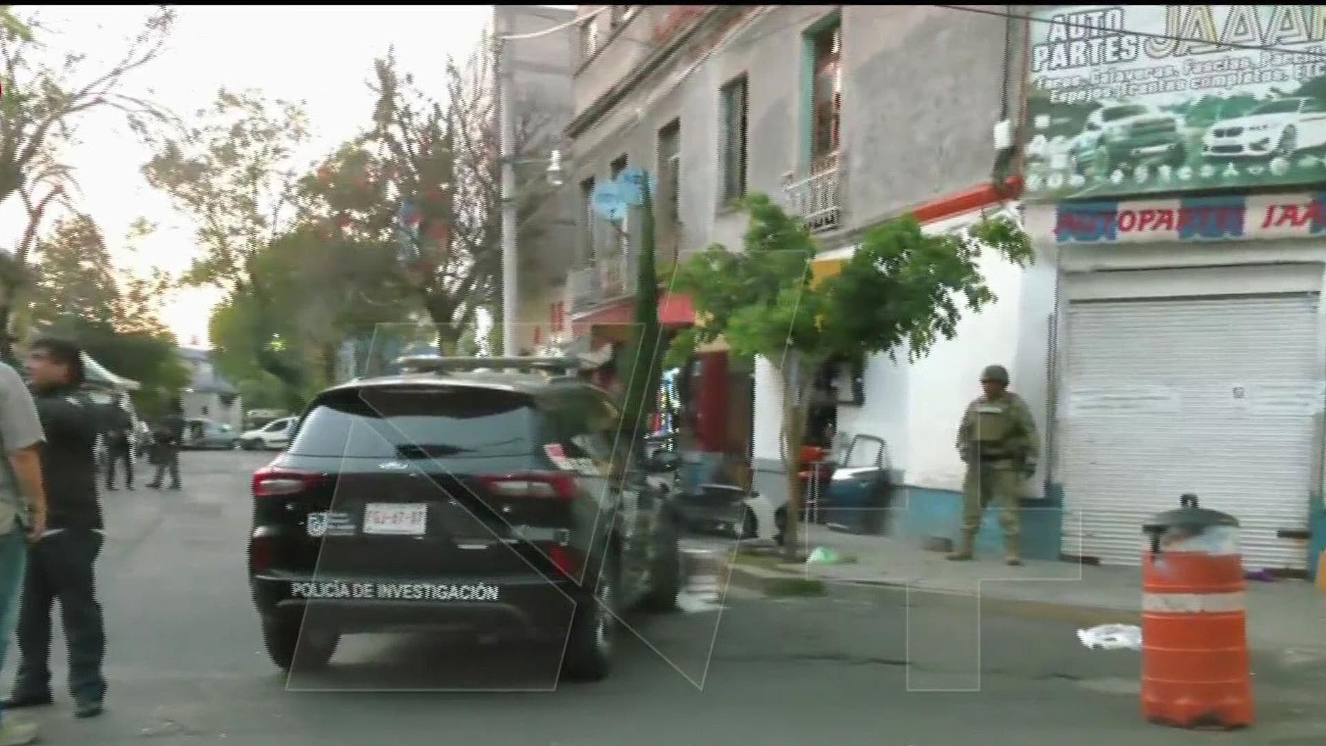 Realizan Operativo por Robo de Autopartes en Colonia Ex Hipódromo de Peralvillo, CDMX