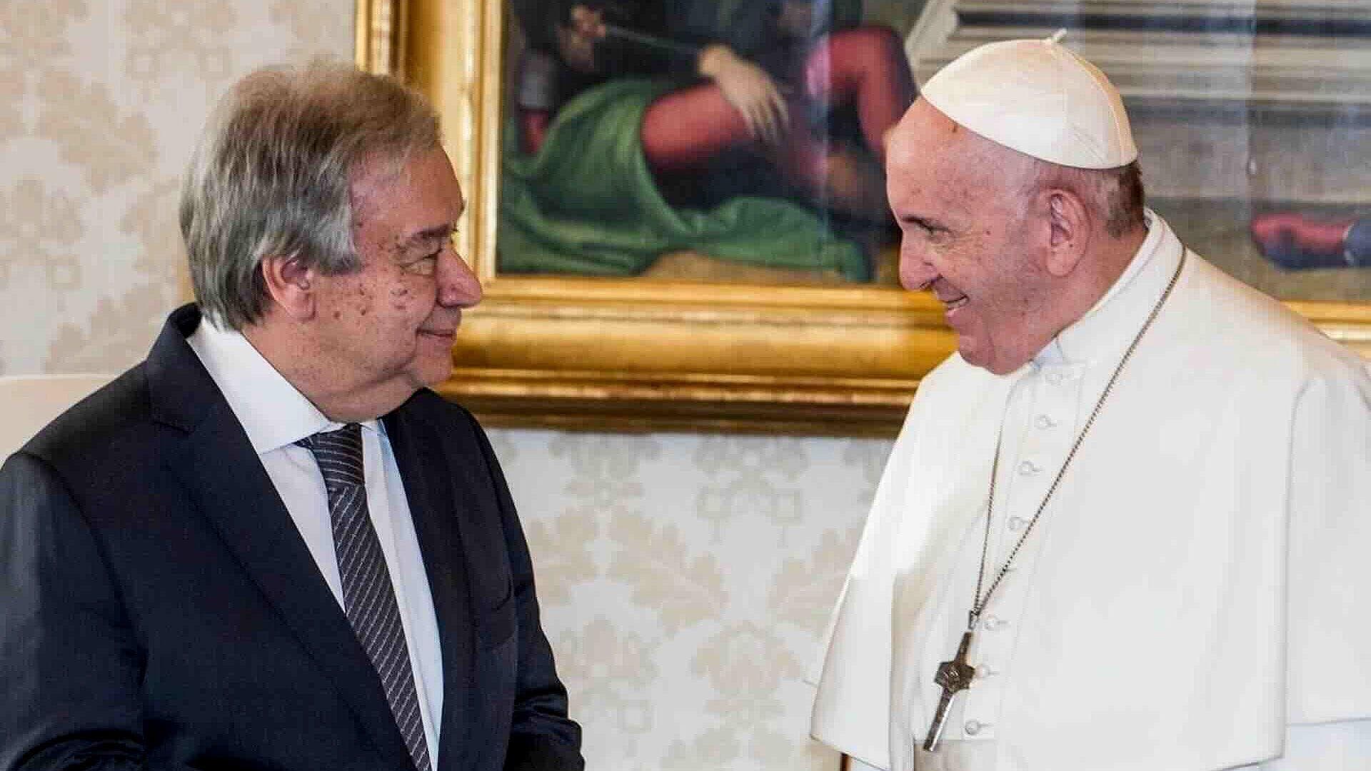 António Guterres Lamenta Muerte del Papa Francisco: "Fue Voz Trascendente en Favor de la Paz"