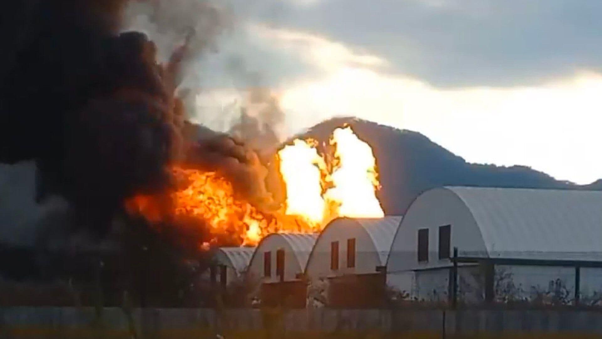 PEMEX Informa que Ha Sido Controlado en Incendio en Tepeji del Río