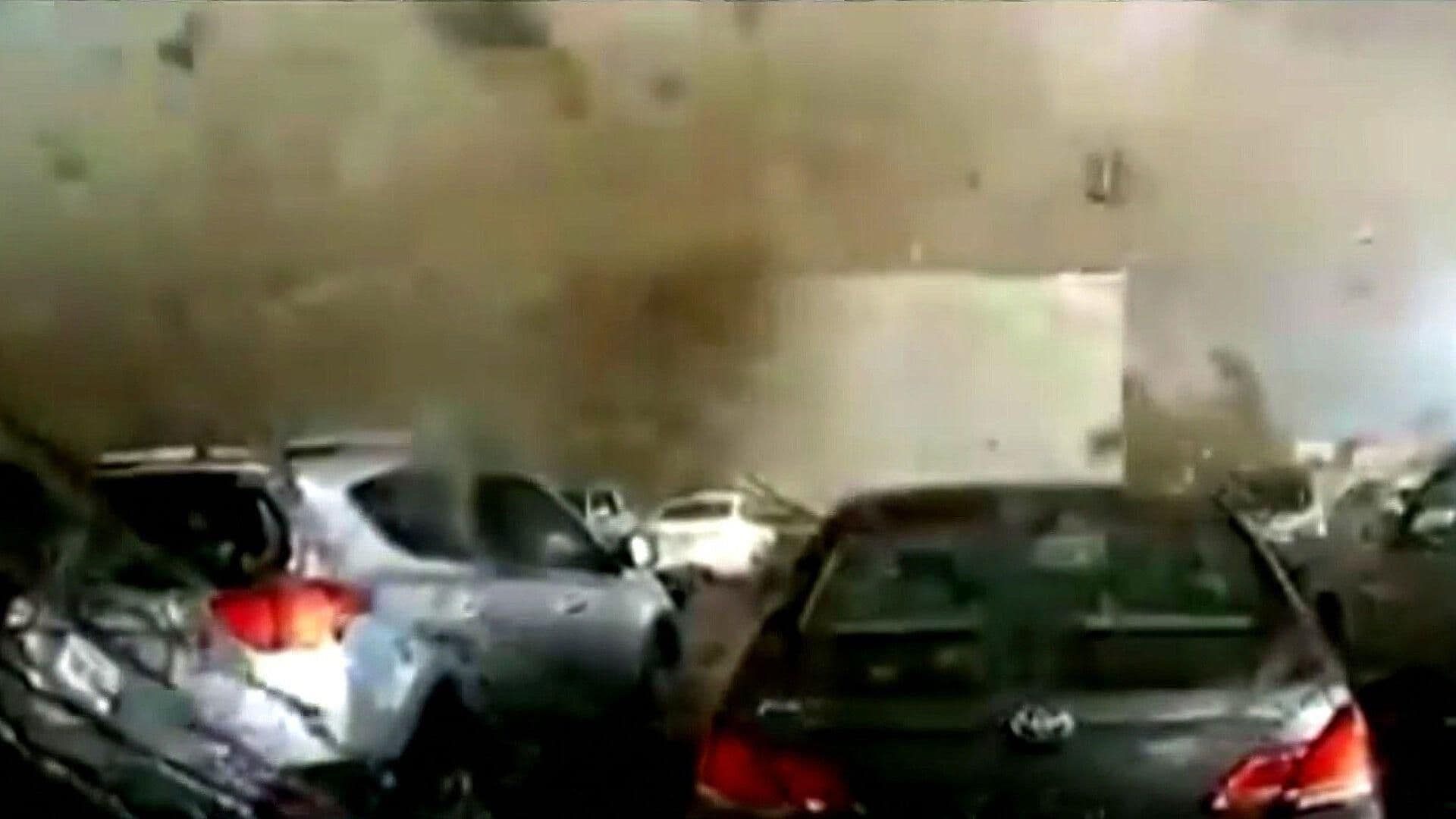 VIDEO: Tornado Destruye Almacén en Nebraska
