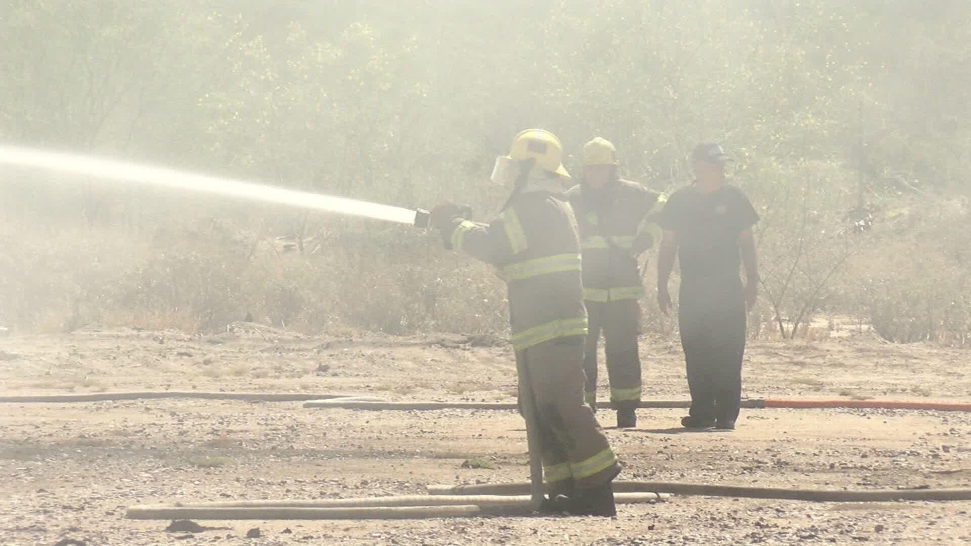 Detienen a Pirómano en Paseo Río Sonora tras Prender Fuego a Maleza