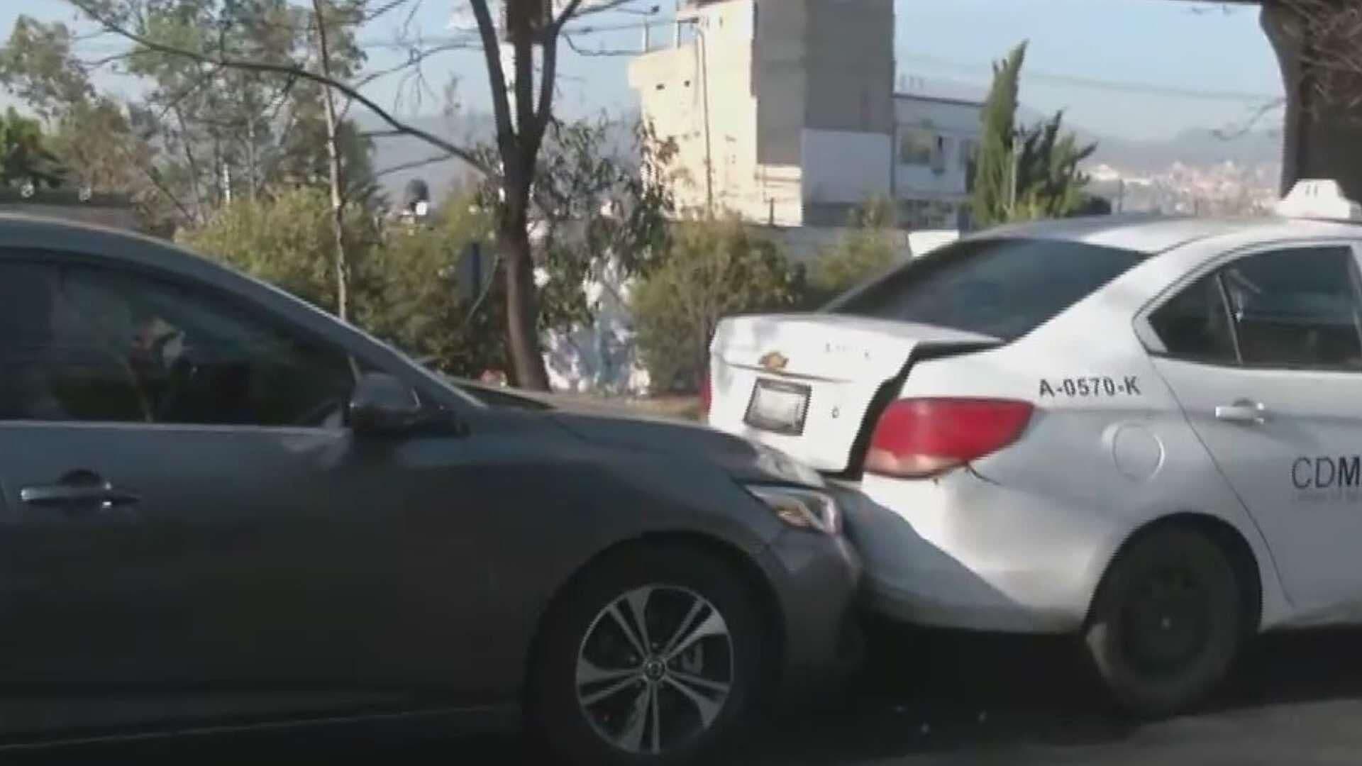 Accidente en Distribuidor Heberto Castillo, CDMX, Provoca Afectación Vial
