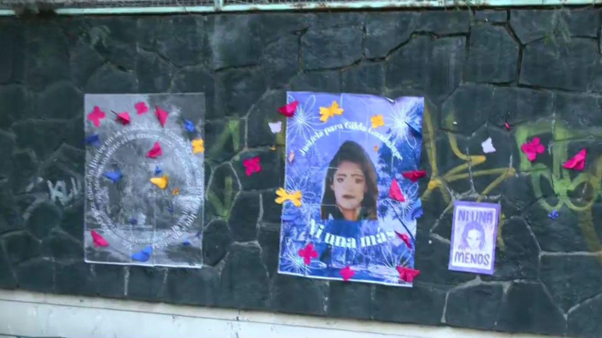 Vecinas Colocan Memorial para Gilda Guadalupe en Tlatelolco, CDMX