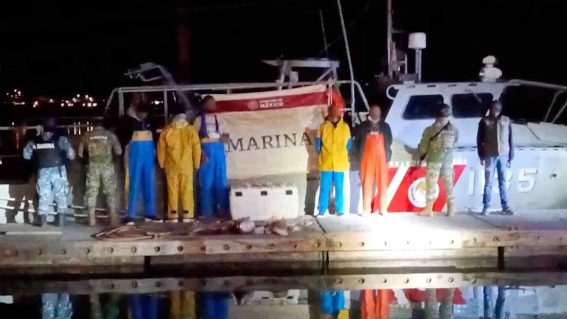 Detienen a Personas por Pesca Ilegal de Totoaba en el Alto Golfo de California