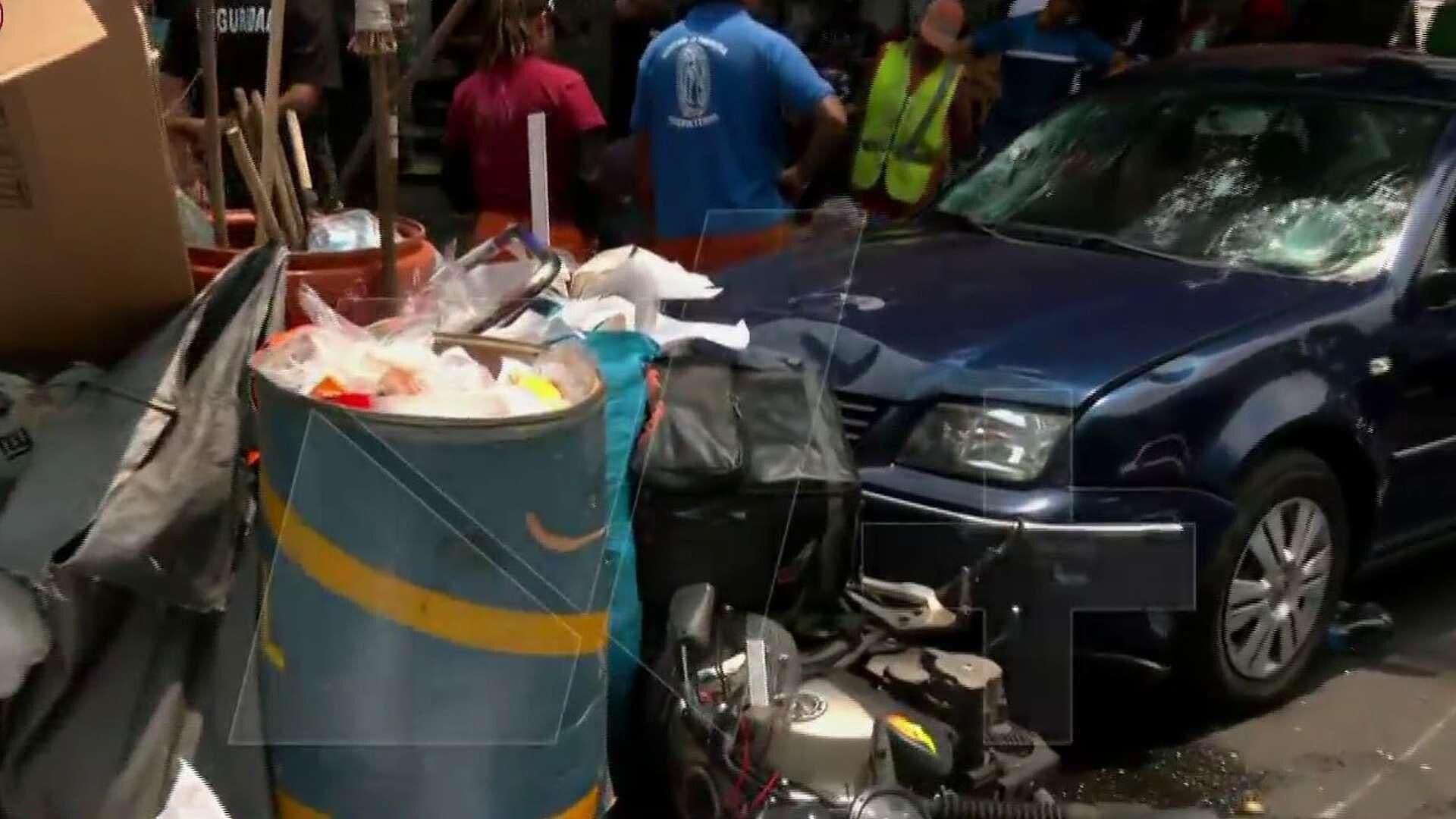 Atropellamiento Masivo Deja 2 Lesionados en Colonia Algarín, CDMX
