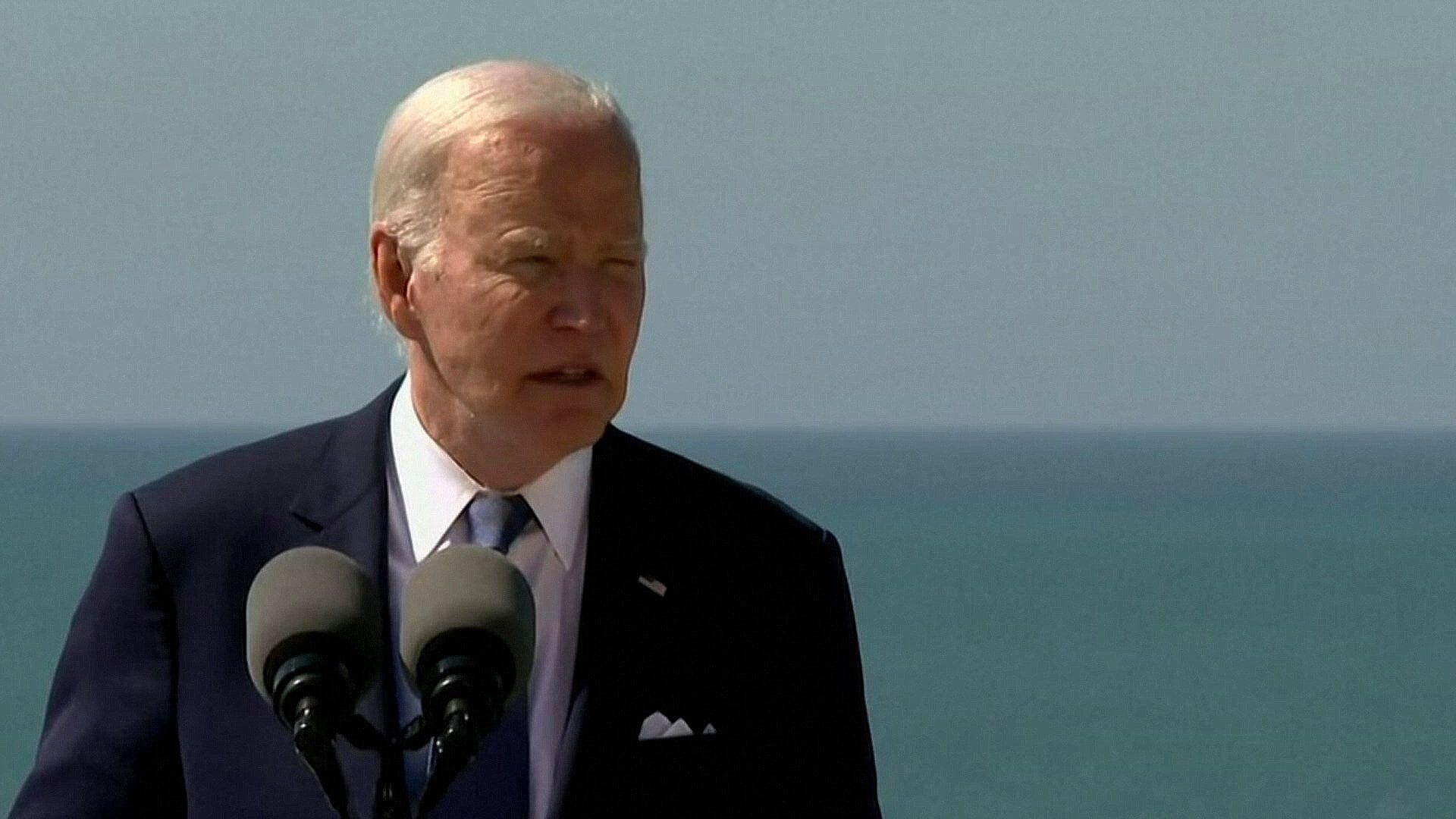 Biden Ofrece Discurso en el 80 Aniversario del Desembarco de Normandía