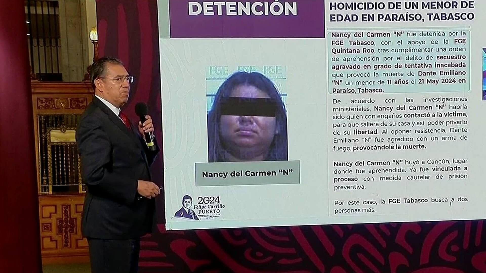 Caso Dante Emiliano: Detienen a Mujer que Habría Planeado Secuestro