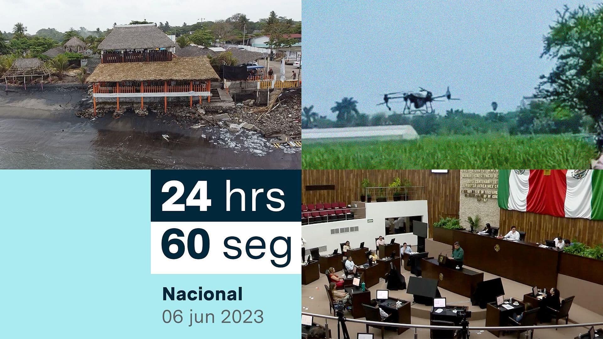 Resumen Nacional: Dron Agrícola en Jojutla, Morelos