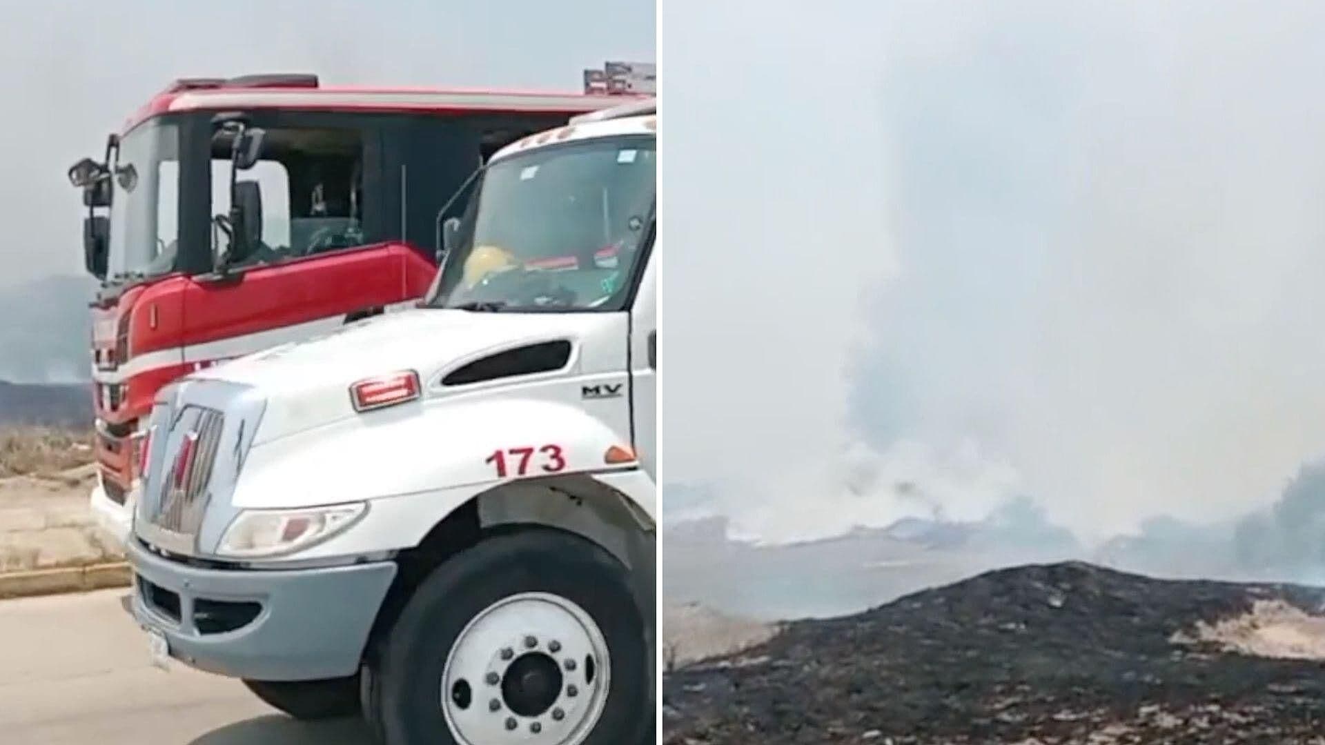 Aumentan los Incendios en Coatzacoalcos; Principalmente en Pastizales