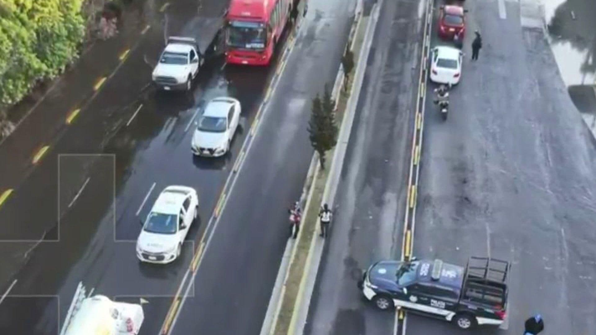 ¡Tómalo en Cuenta! Reparación de Fuga de Agua Provoca Cierres en Eduardo Molina, CDMX