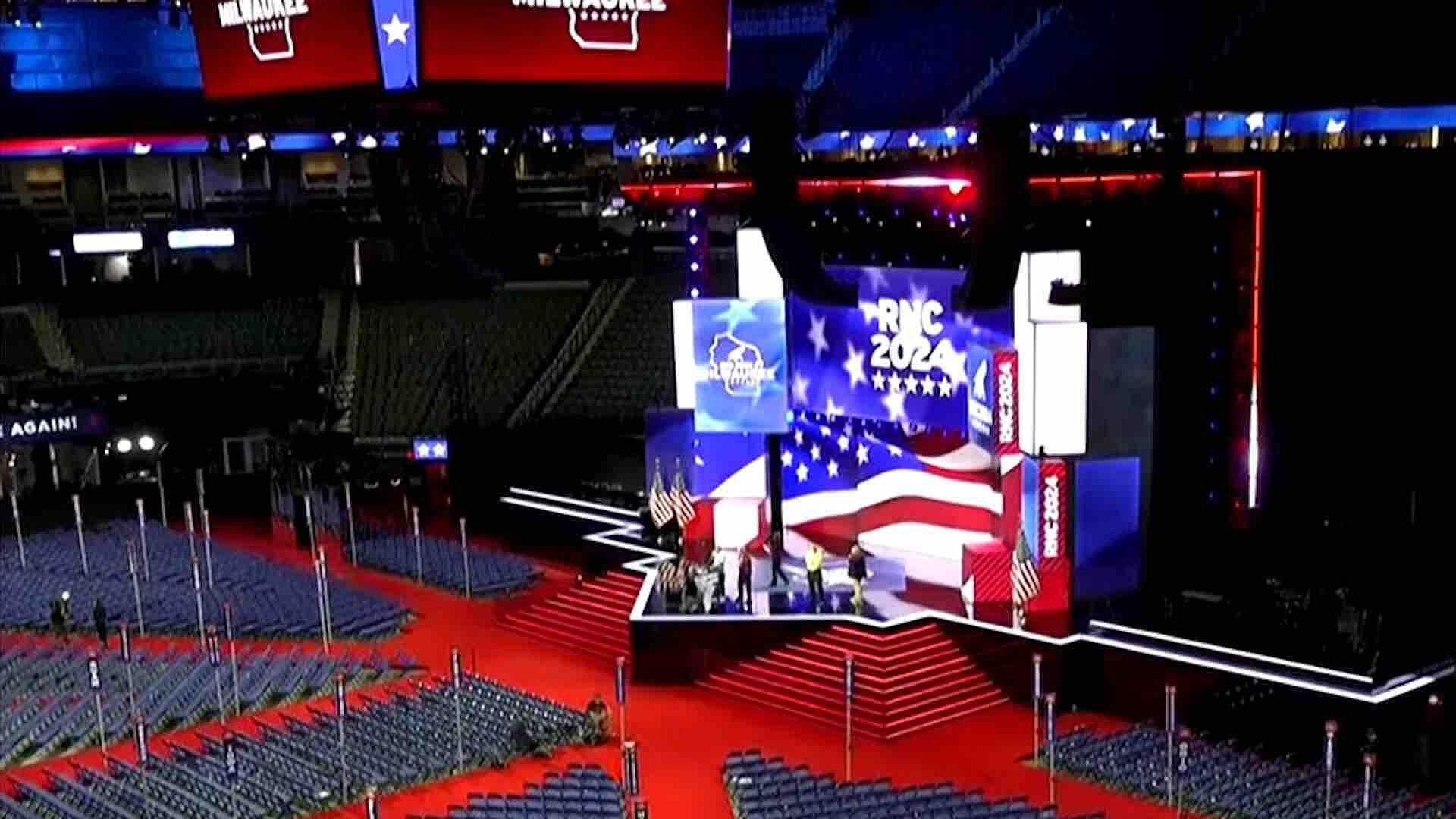 Refuerzan Seguridad en Convención Nacional Republicana; Trump Llega a Milwaukee