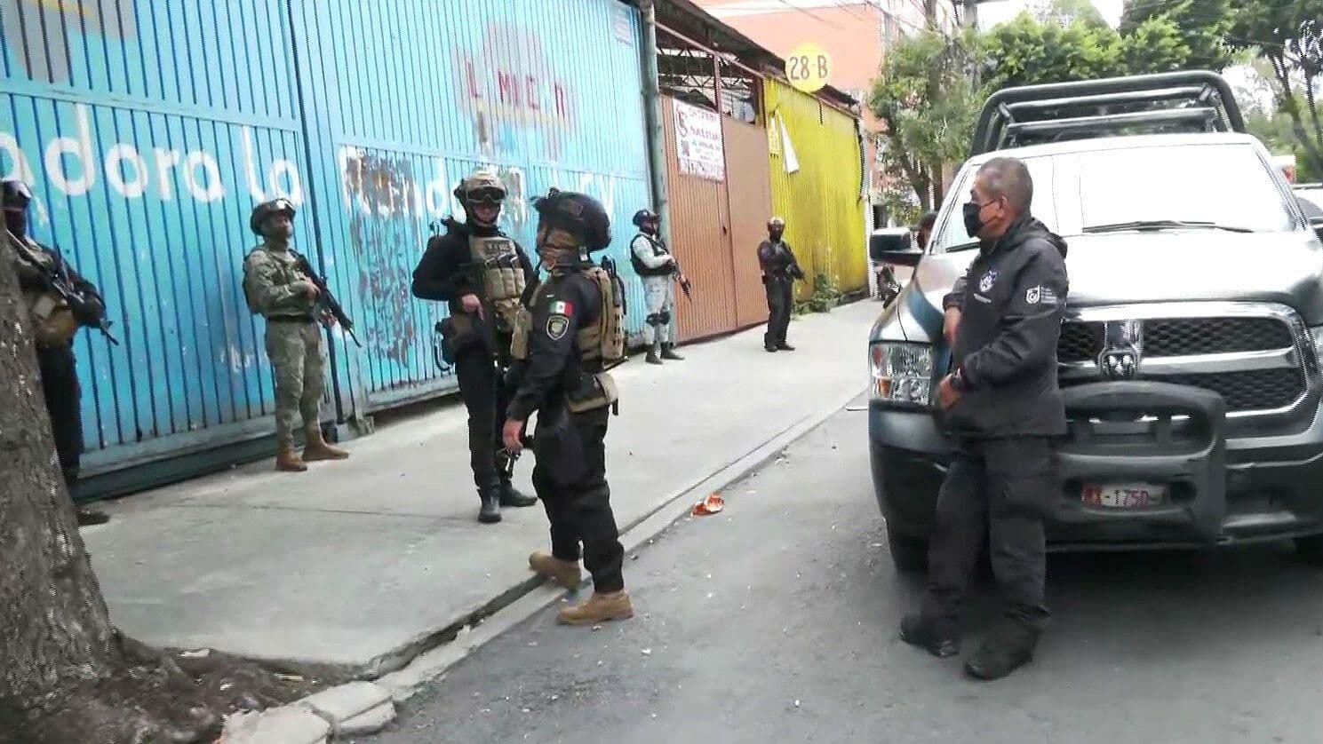 Realizan Cateo en Predios por Robo de Autopartes en la Colonia Ex Hipódromo de Peralvillo, CDMX