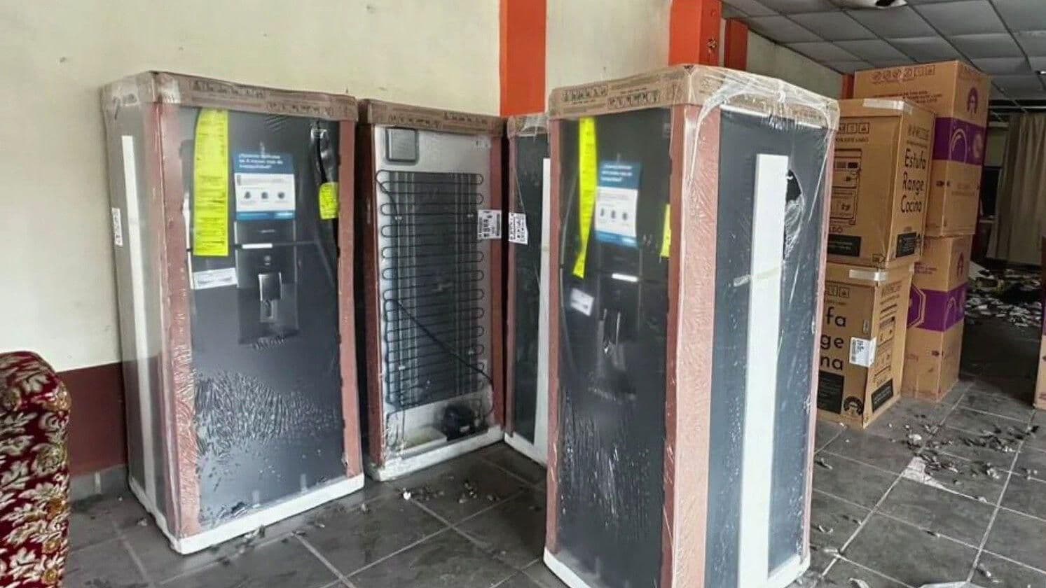 Recuperan Electrodomésticos Robados Tras Cateo en Huehuetoca, Edomex