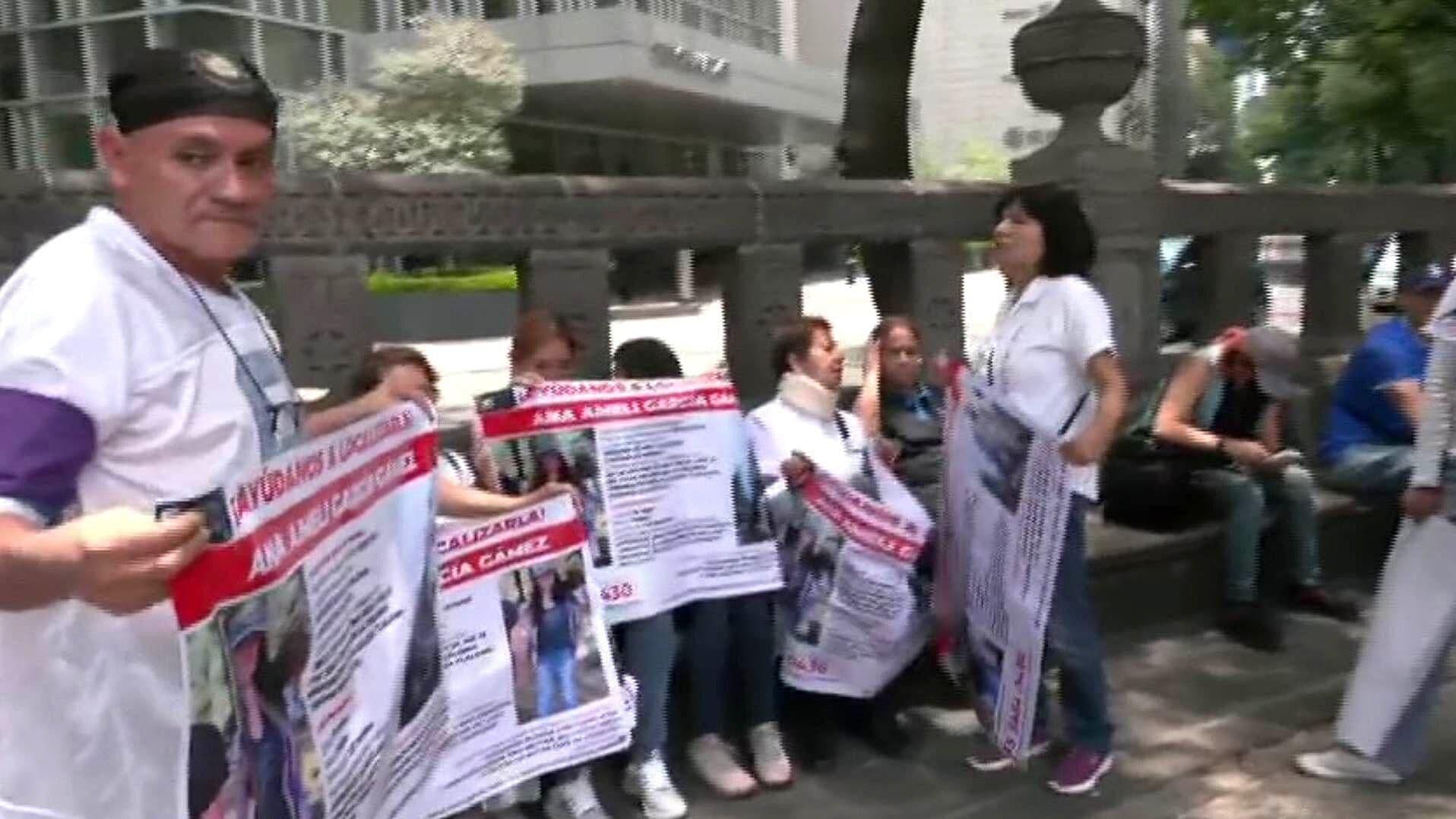 Familiares de Ana Amelí Alistan Manifestación en Reforma por la Desaparición de la Joven