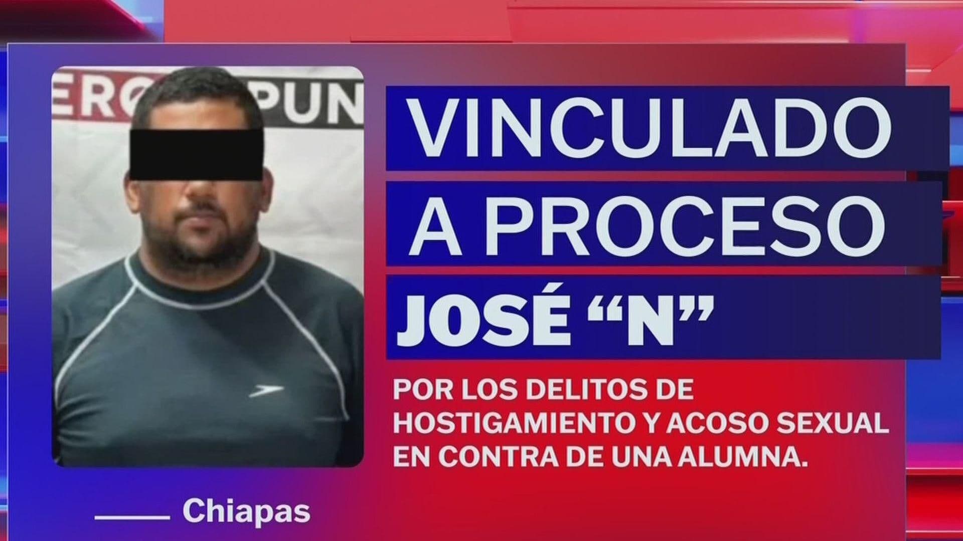 Vinculan a Proceso al Maestro Acusado de Acoso Sexual contra Alumna en Pijijiapan, Chiapas
