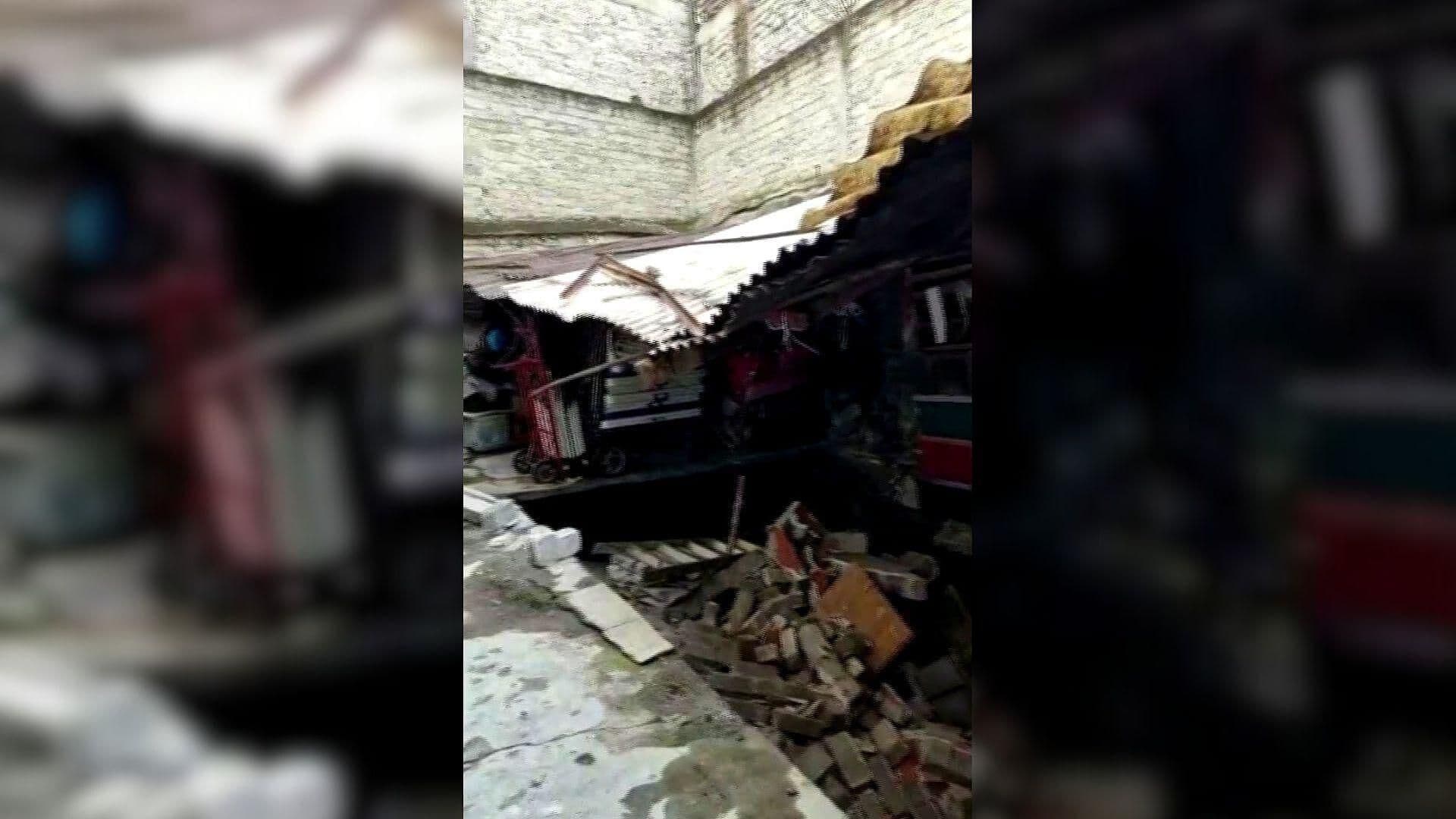 Se Abre Socavón en Patio de Vivienda en la Colonia San Felipe de Jesús en la GAM, CDMX