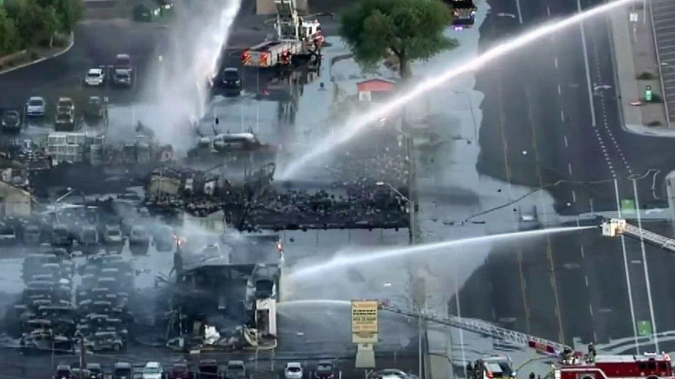 Se Incendia Almacén con Gas Propano en Phoenix, Estados Unidos