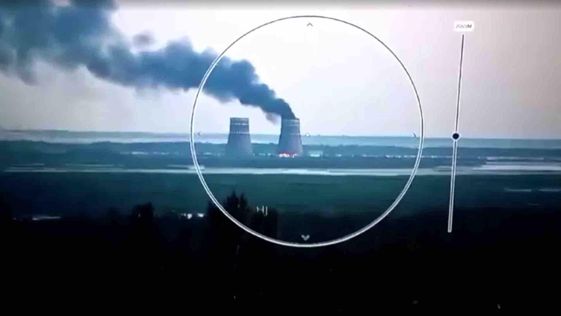 Incendio en Torre de Refrigeración de Central Nuclear de Zaporiyia
