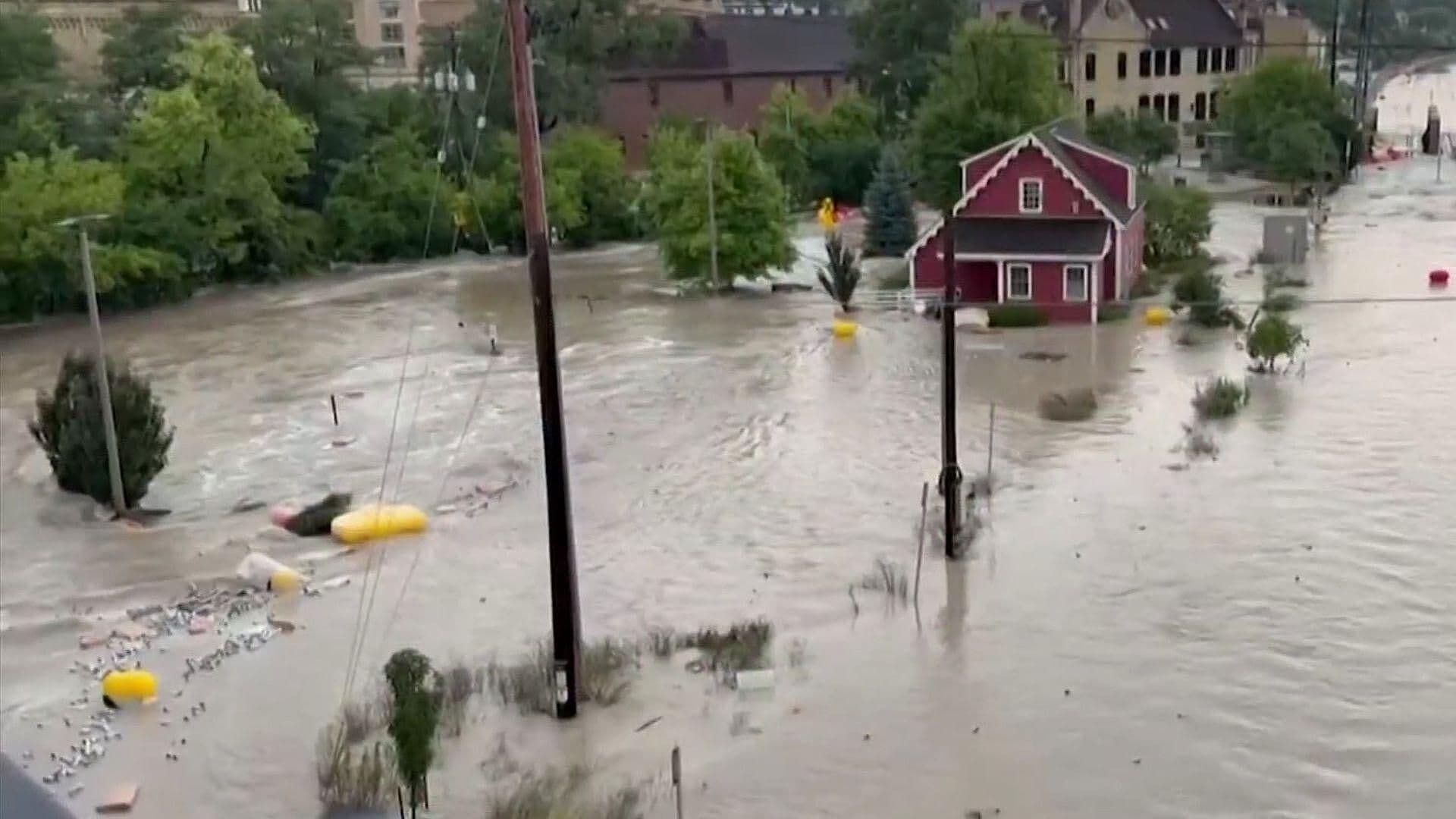 Declaran Estado de Emergencia en Milwaukee, EUA, por Fuertes Inundaciones