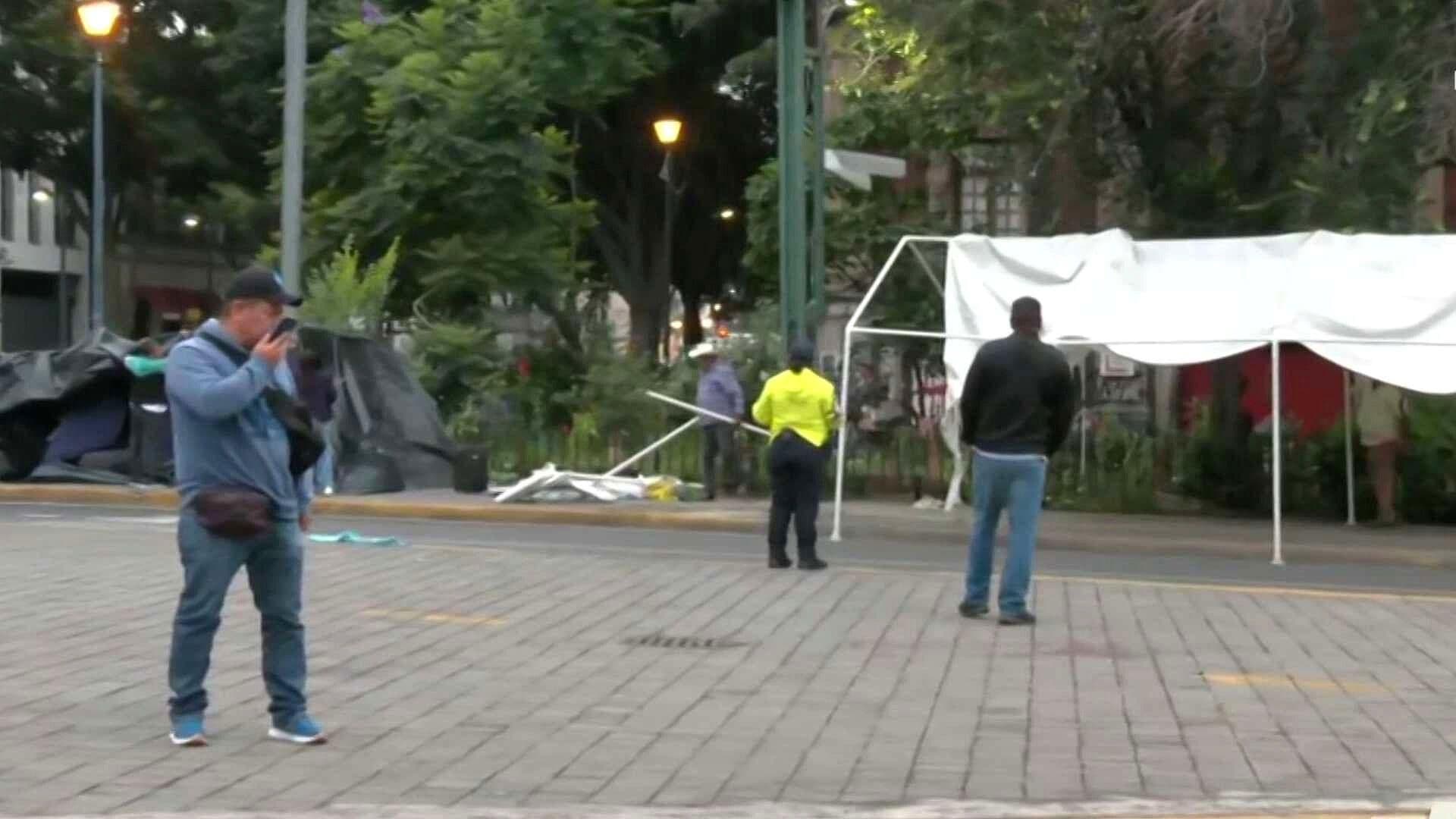 Manifestantes Instalan Plantón en Bucareli, CDMX: Esta es la Alternativa Vial