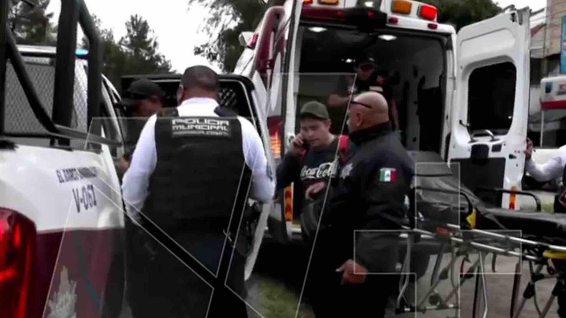 Choque en Ciudad Neza Deja Saldo de 2 Heridos y un Detenido