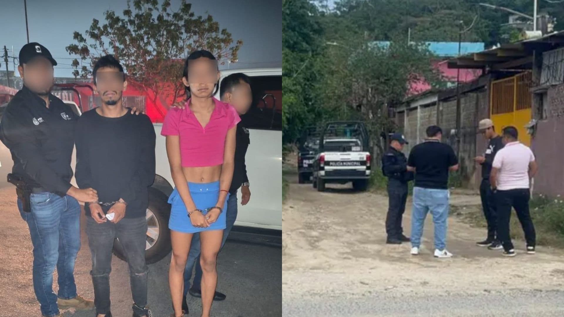 Detienen a Pareja Presuntamente Vinculada al Homicidio de “La Aguja” en Nanchital, Veracruz