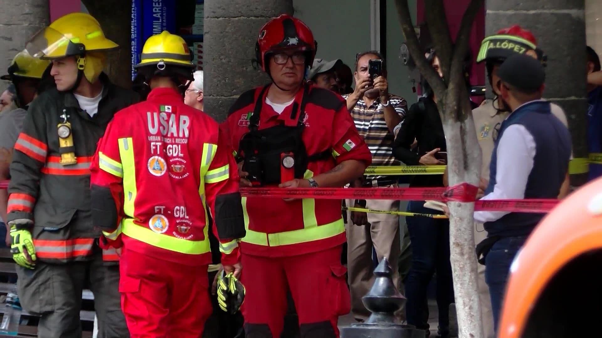 VIDEO: Captan el Momento Exacto en el Que Colapsó una Bóveda en El Parián Tlaquepaque