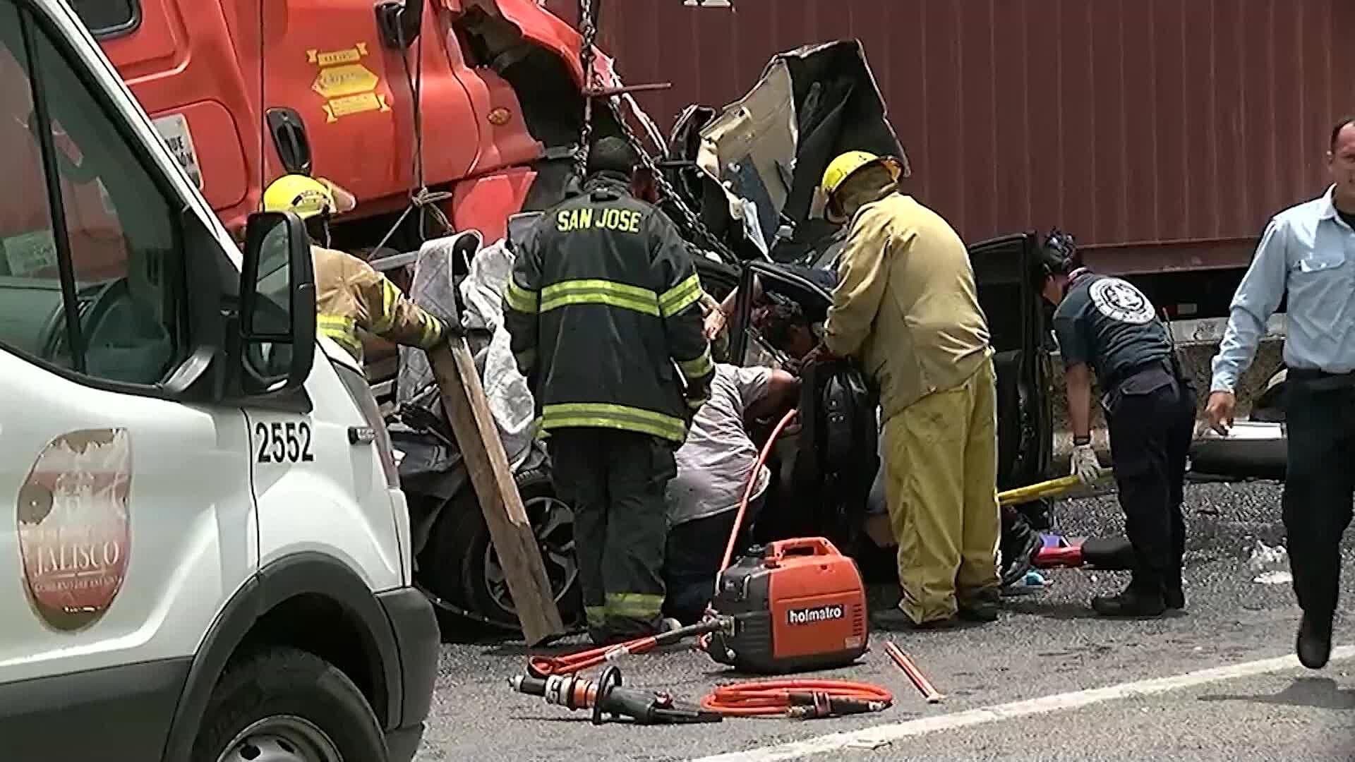 Mortal Choque Múltiple en Autopista a Los Altos de Jalisco