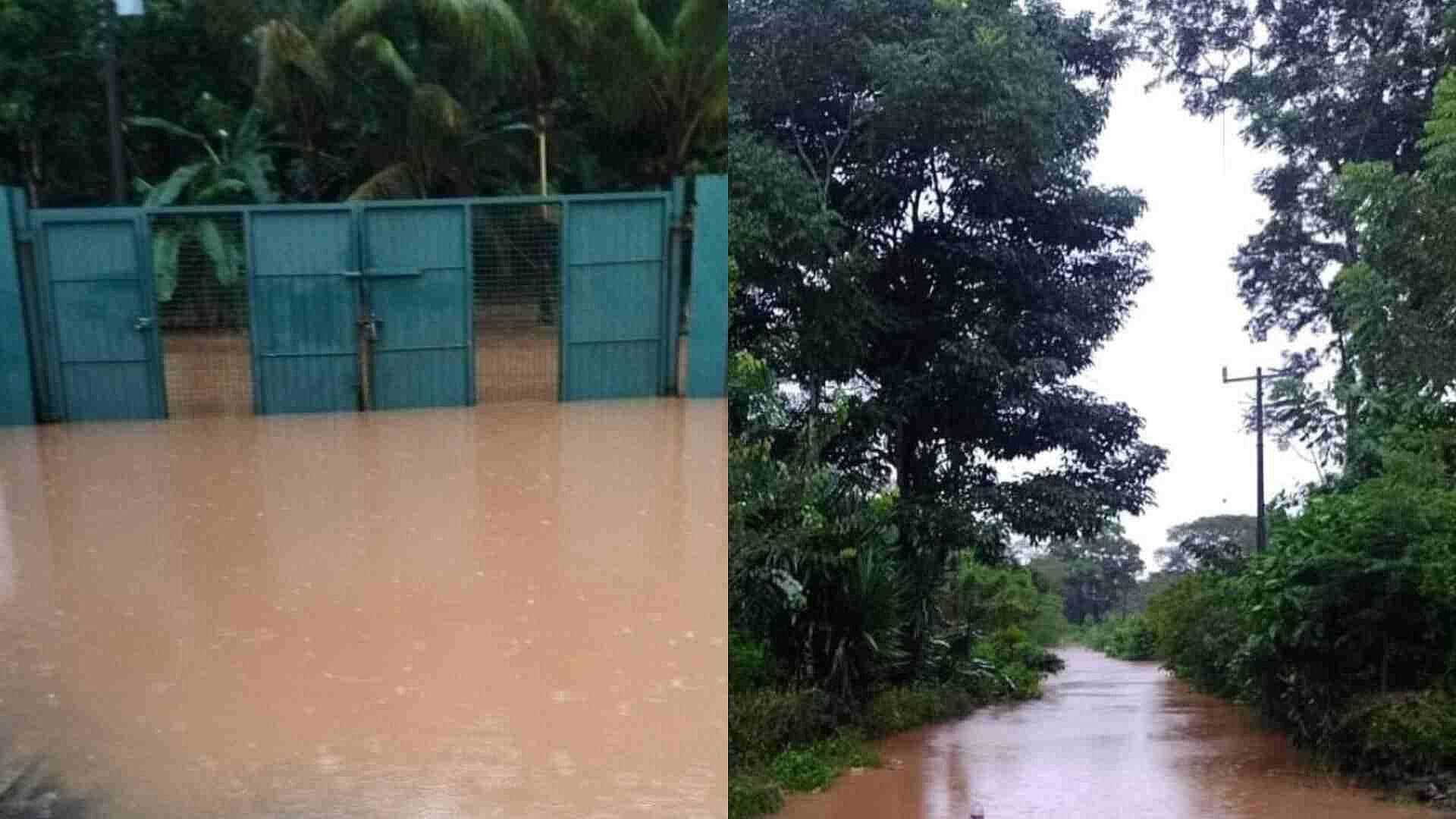 Fuertes Lluvias Causan Desbordamientos e Inundaciones en Uxpanapa, Veracruz