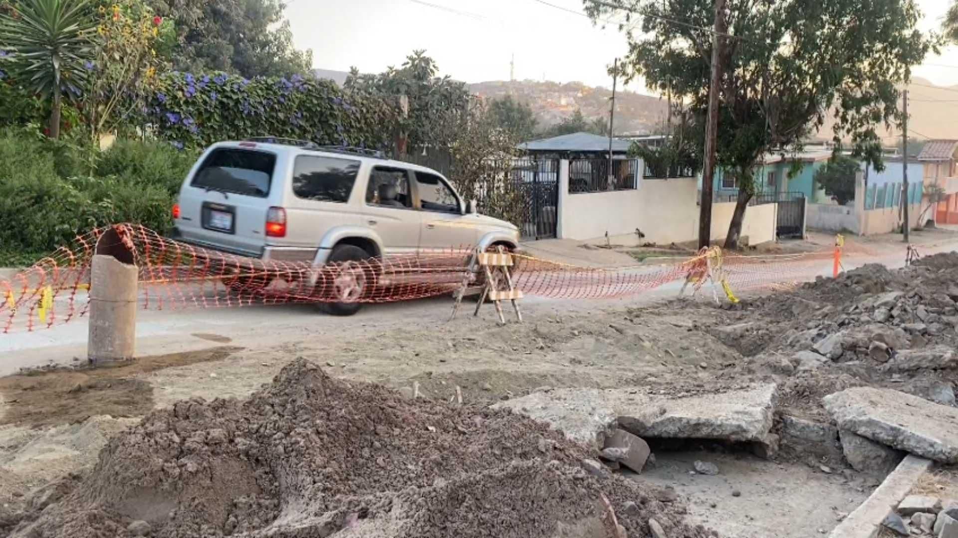 Colonia Bella Vista Exige Reparación de Calles Olvidadas por la CESPE en Ensenada