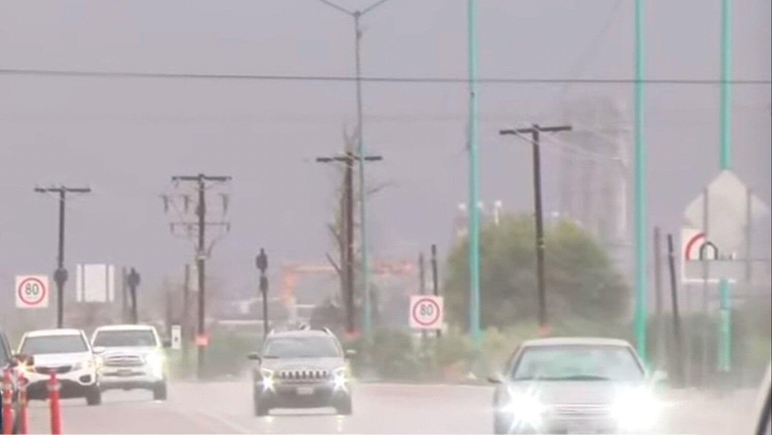 Cierran Autopista Centinela-La Rumorosa por Hilary