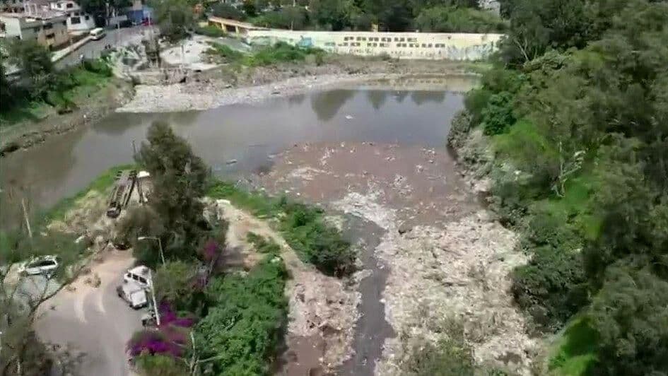Desborde de Presa Becerra pone en Evidencia Exceso de Basura
