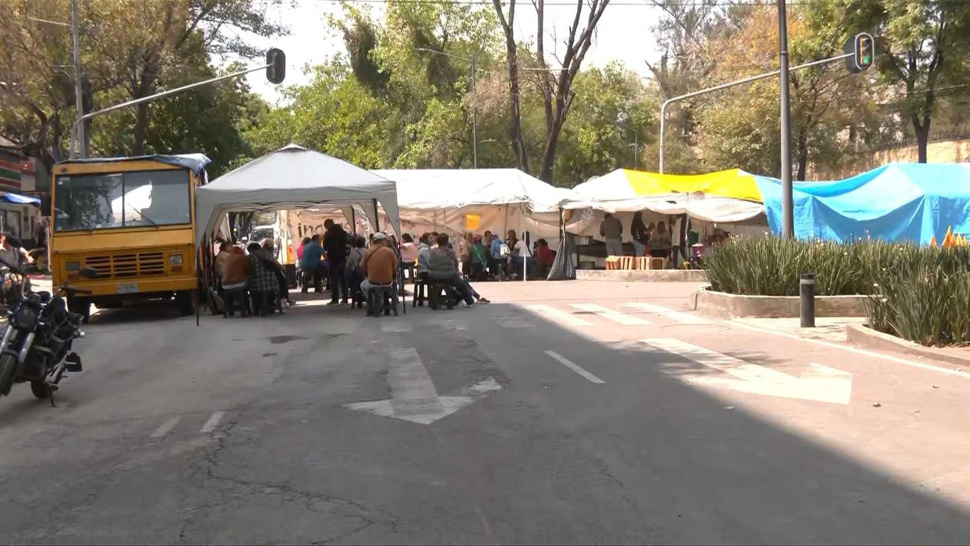 Bloqueo en Río de la Loza, CDMX, Cumple Seis Días; Te Compartimos Alternativas Viales