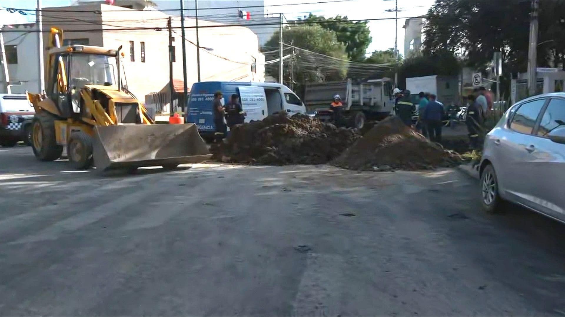 Trabajadores Provocan por Accidente una Fuga de Gas en la Colonia Portales Sur, ¿Qué Pasó?