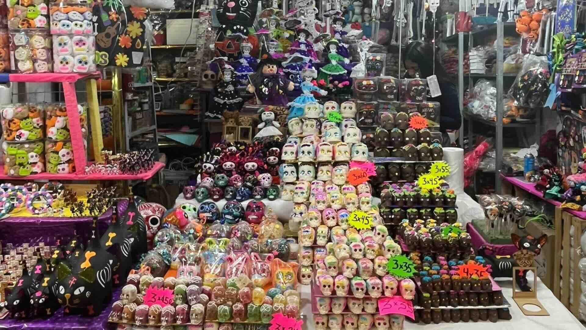 Mercado de Jamaica y Martínez de la Torre al Máximo por Verbena de Día de Muertos