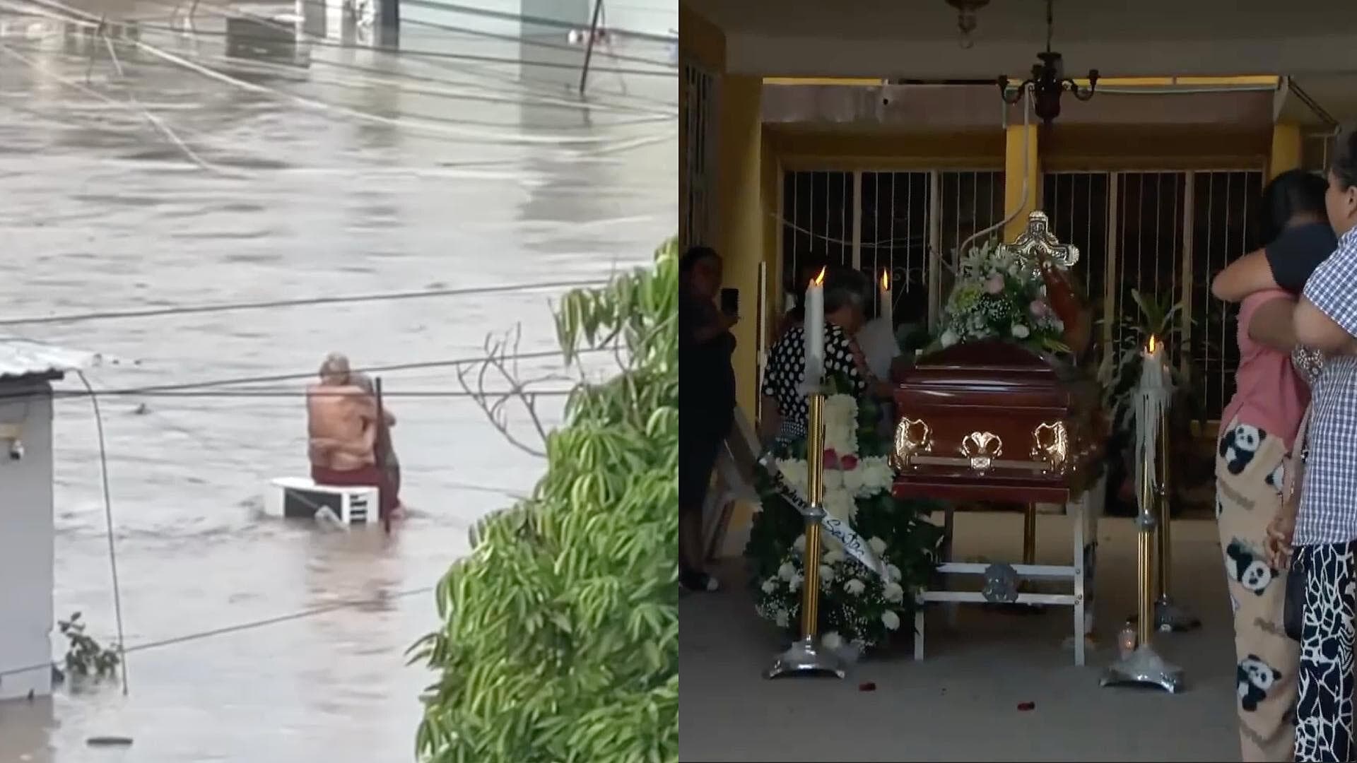 Trasladan a Naranjos Restos de Doña Elodia, Abuelita que Abrazaba a Esposo Poza Rica