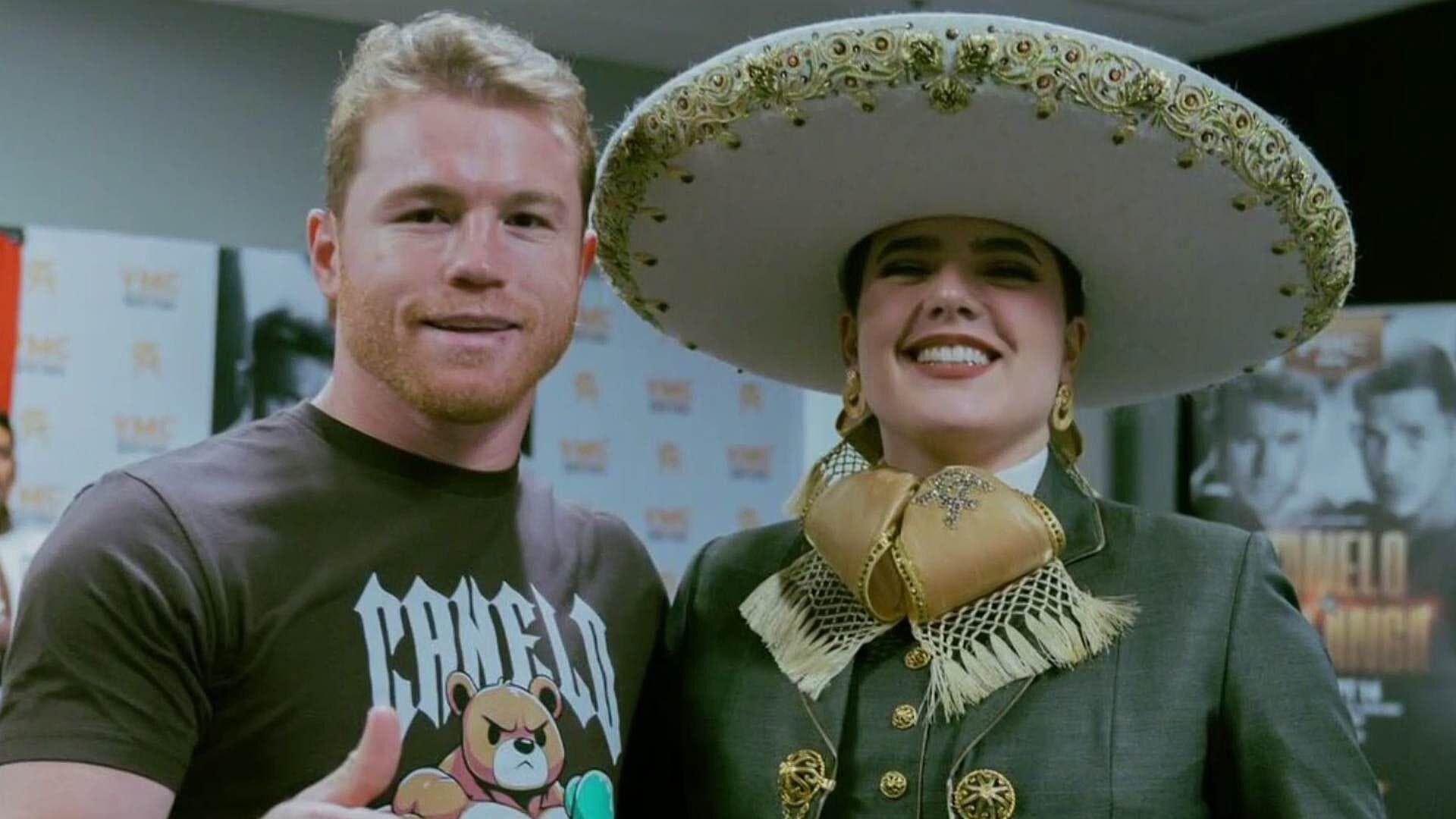 Camila Fernández Rompe el Silencio Después de Cantar el Himno Nacional en Pelea del 'Canelo'