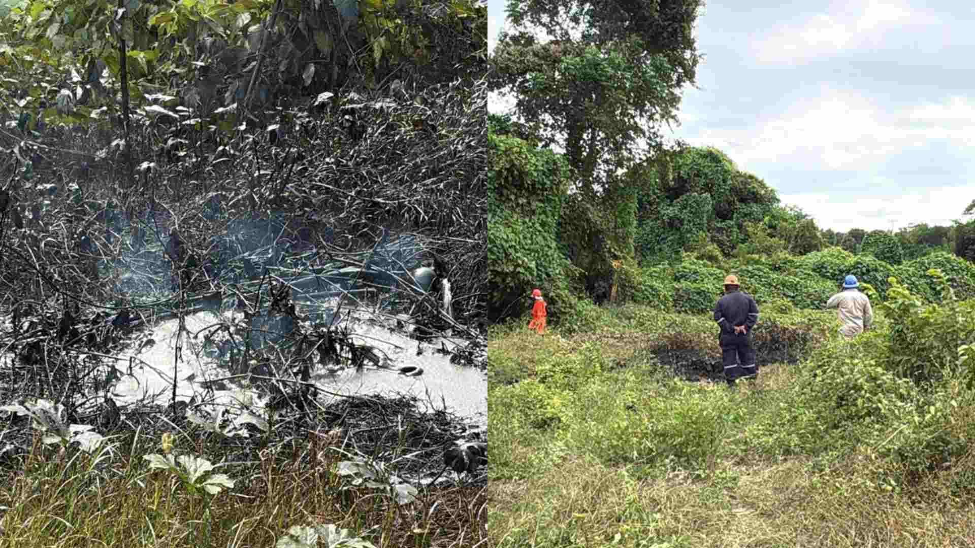 Habiltantes de Cotaxtla, Veracruz, Reportan Presunto Derrame de Hidrocarburo