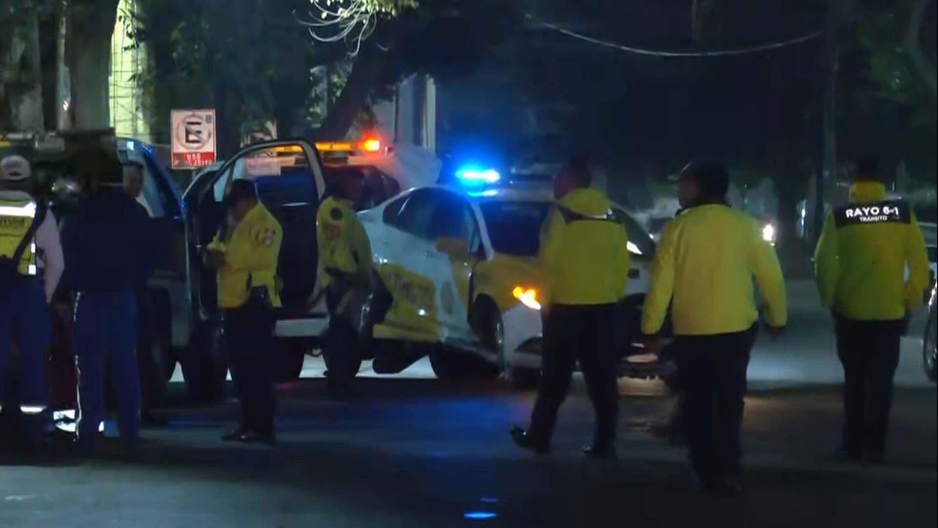 Atienden a Policía tras Choque de Patrulla en Avenida Chapultepec, CDMX