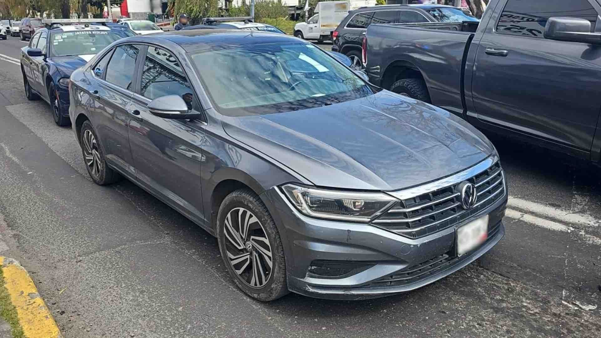 Aseguran Vehículo Vinculado con Ataque a Policía de Xonacatlán