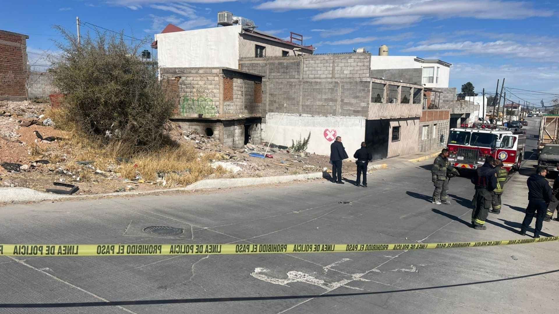 Hallan Cuerpo Calcinado en Tapia de la Colonia Dos de Octubre de Chihuahua