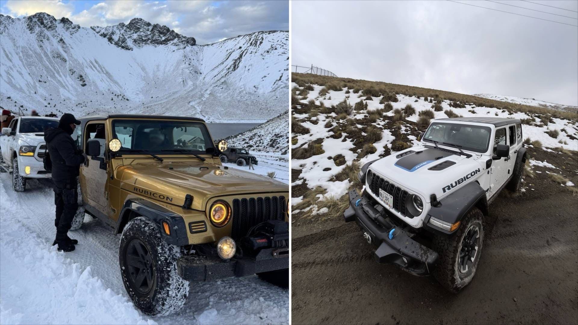 Procederán Legalmente contra Dueños de Camionetas que Entraron al Cráter del Nevado de Toluca