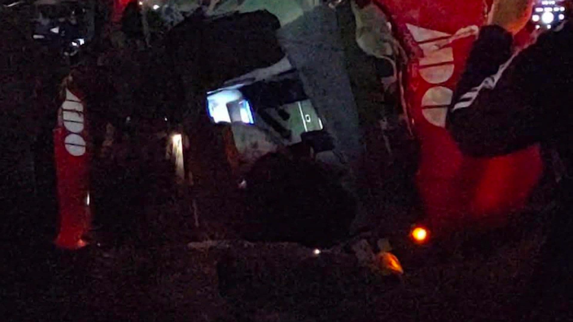 Accidente en Autopista La Tinaja-Cosoleacaque: Vuelca Autobús con Pasajeros y Reportan Heridos