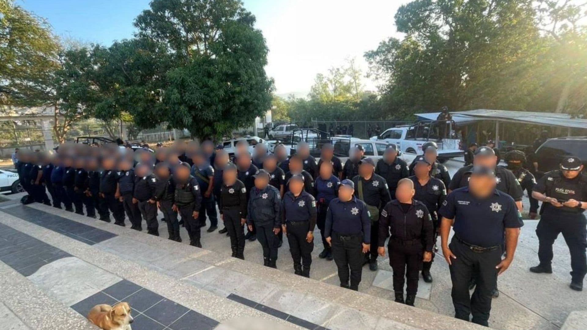 Detienen a 87 Policías en Chiapa de Corzo, Chiapas