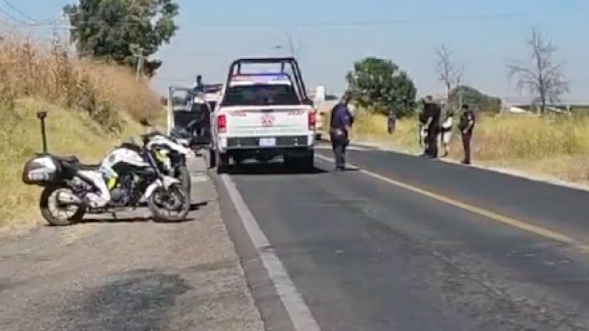 Ciclista es Asesinado a Balazos en la Carretera a Cárdenas en Salamanca, Guanajuato
