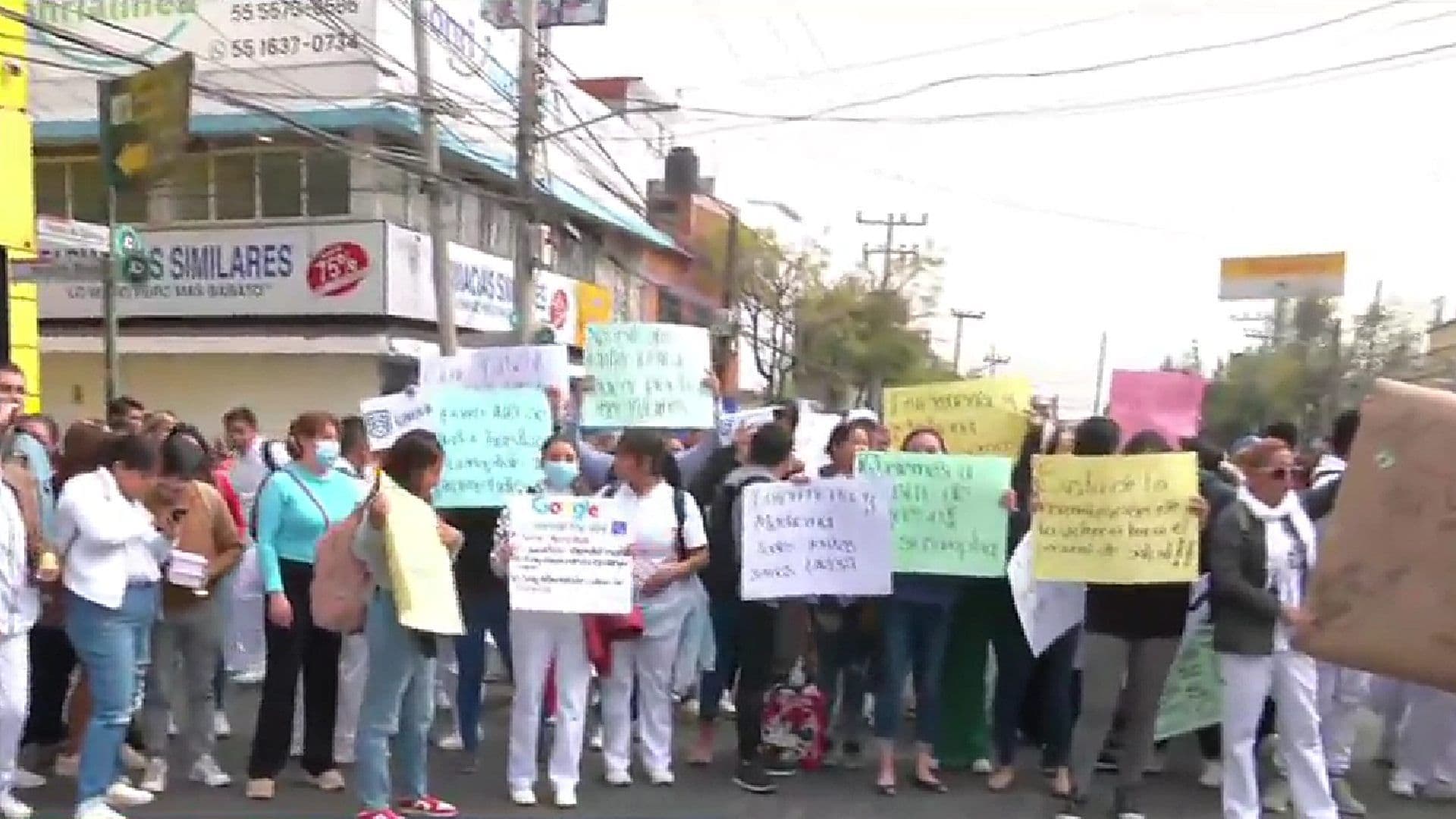 Paro en Universidad de la Salud; Estudiantes Bloquean Vasco de Quiroga