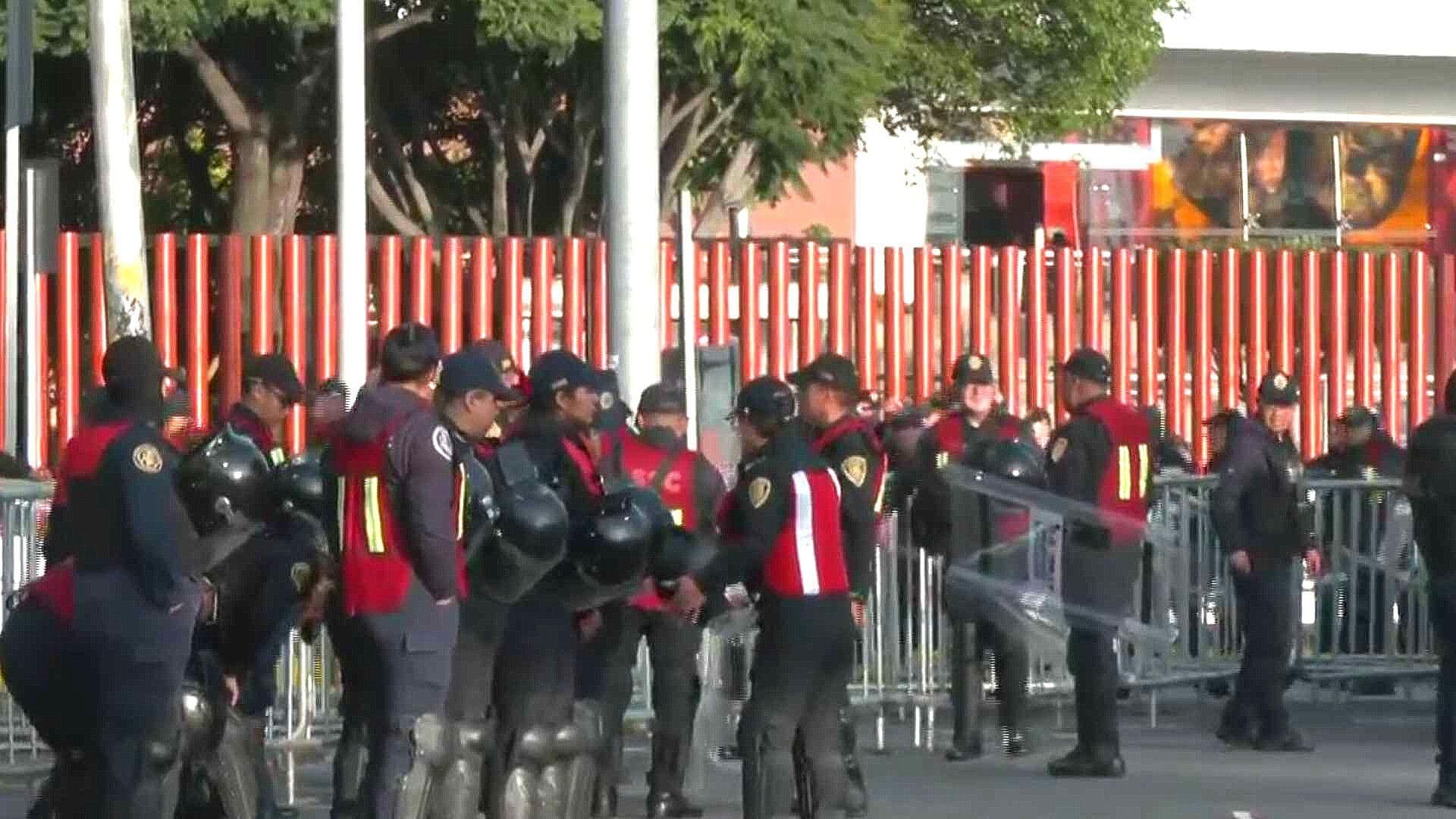 Blindan Inmediaciones de la Cámara de Diputados por Toma de Posesión de Sheinbaum
